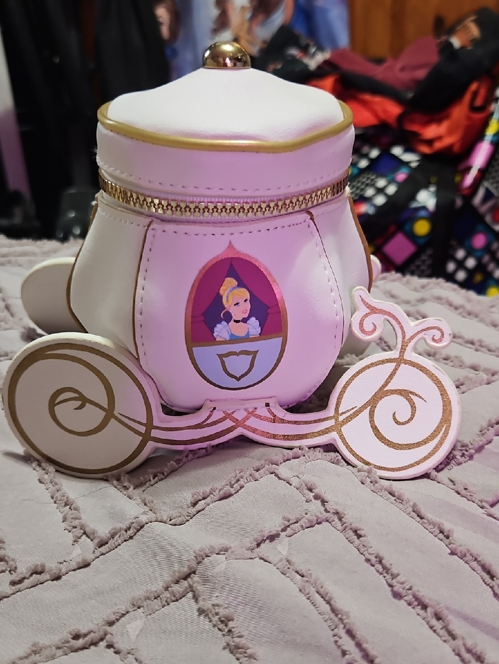 Disney Cinderella Carriage Coin Purse